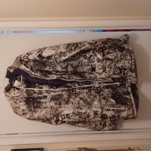 Mens Fox Graphic Puffer Jacket